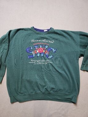 Vintage 80s 90s pullover hoodie sweatshirt by Second Wind